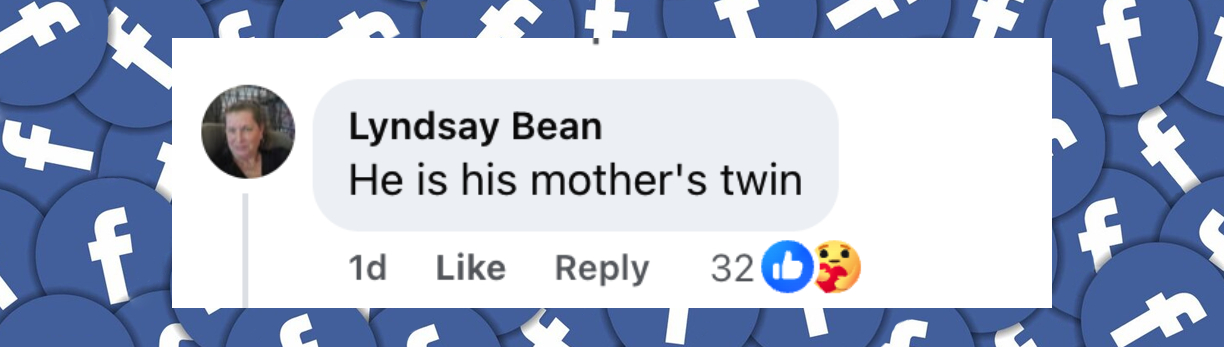Commentaire d'un internaute sur Deacon Phillippe et Reese Witherspoon, posté le 15 mai 2025. | Source : Facebook/Entertainment Tonight