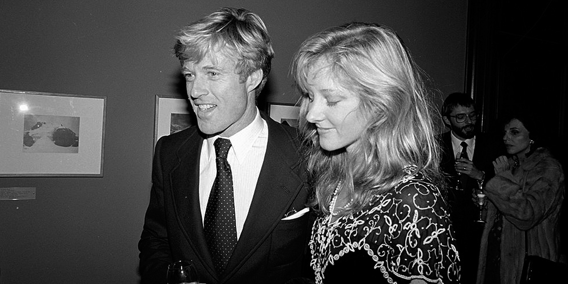 Robert Redford et sa compagne | Source : Getty Images