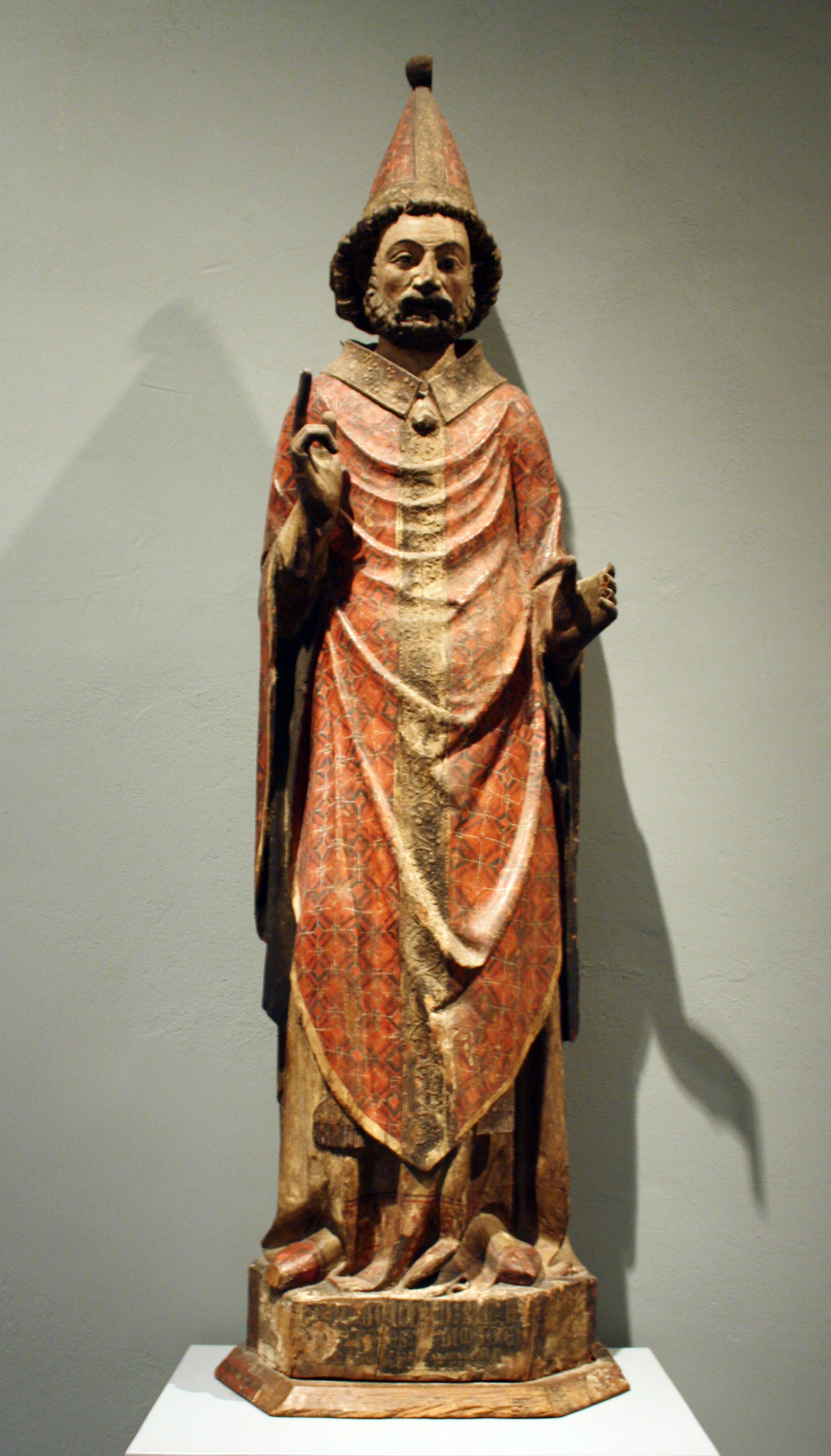 Une sculpture de Saint Pierre datant de 1343 après J.-C. | Source : Getty Images