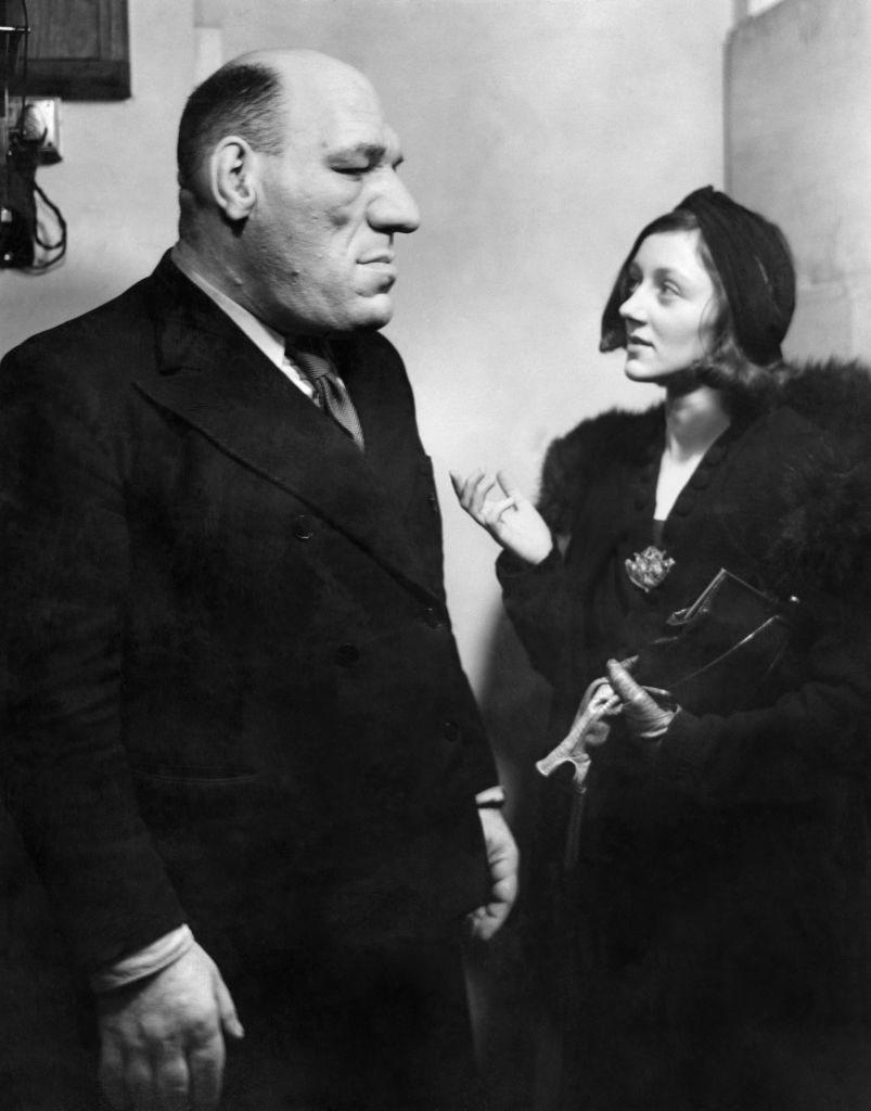 Maurice Tillet, photo prise vers 1938. | Source : Getty Images