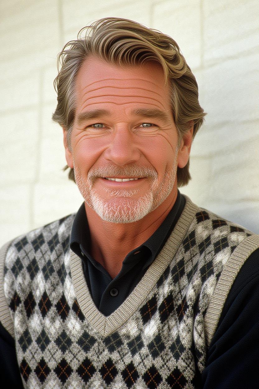 Une image de Patrick Swayze générée par l'IA. | Source : Grok