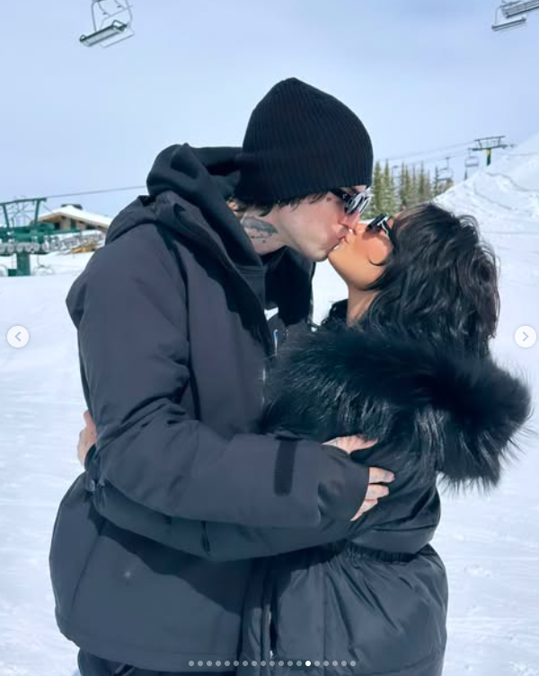 Jordan "Jutes" Lutes et Demi Lovato en train de s'embrasser, posté le 28 mars 2025. | Source :Instagram/ddlovato