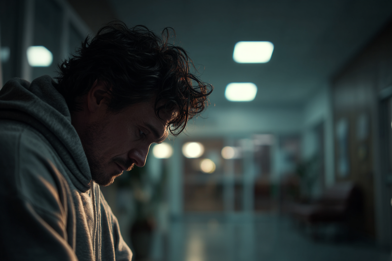 Un homme triste | Source : Midjourney