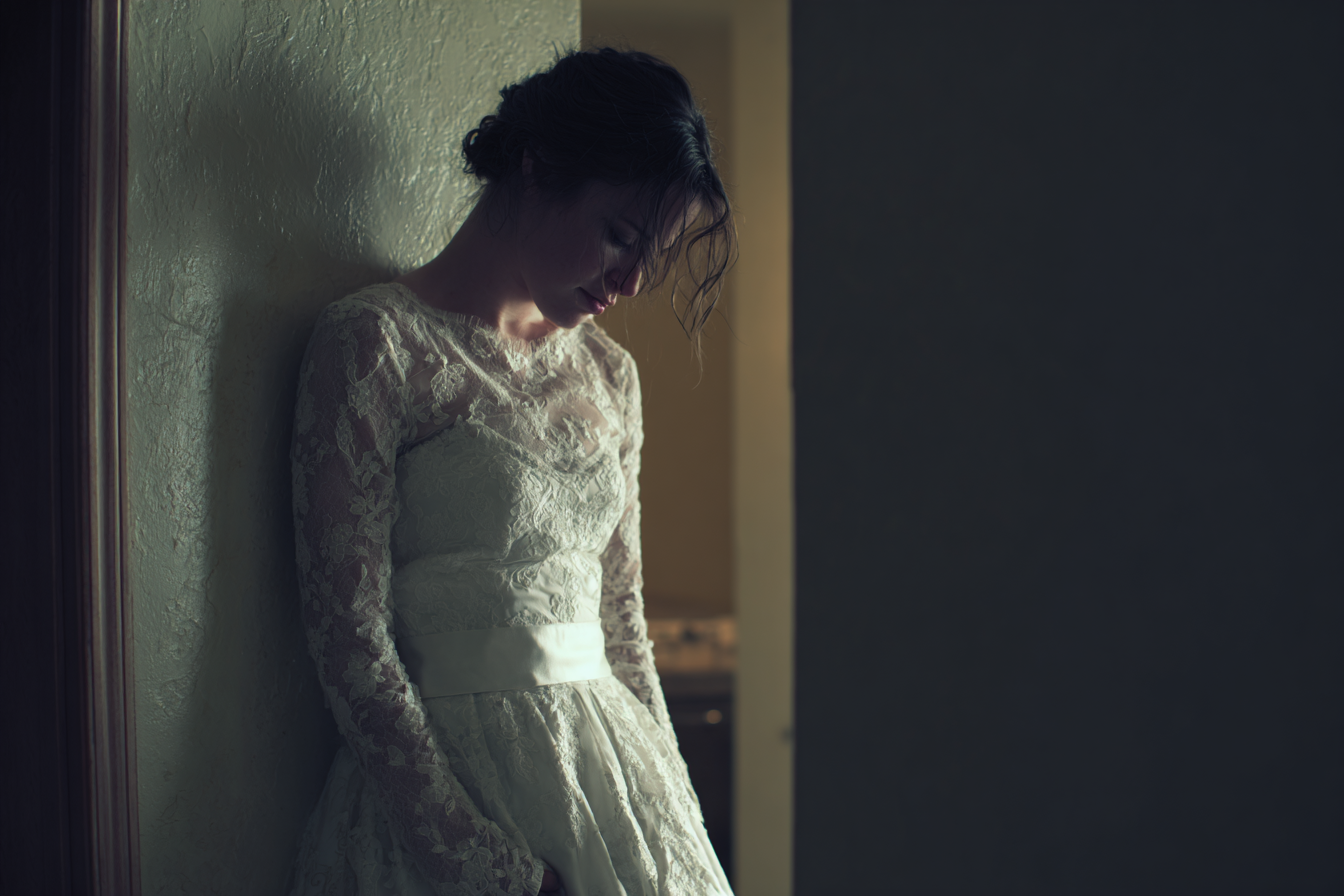 Une mariée bouleversée | Source : Midjourney