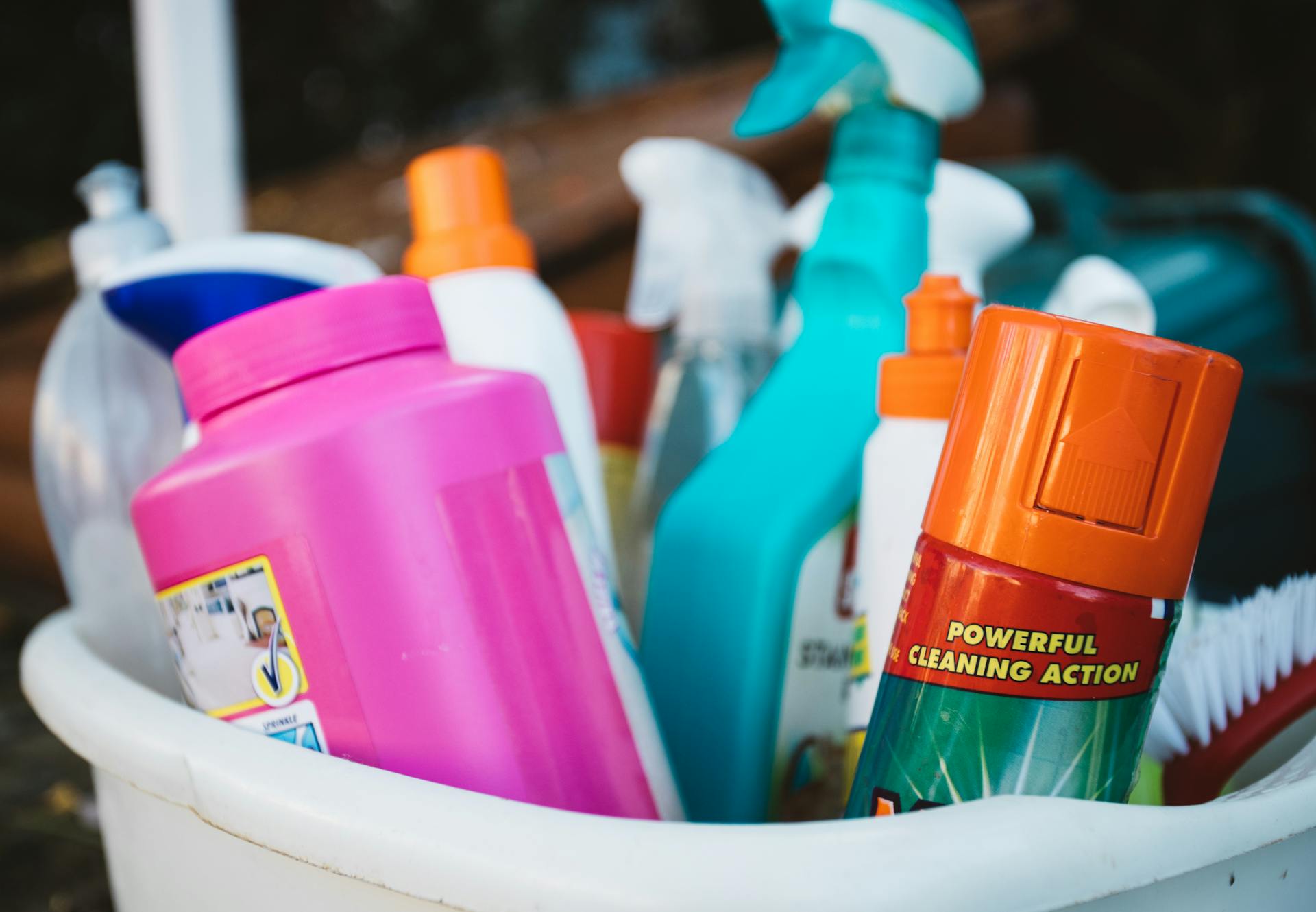 Produits de nettoyage | Source : Pexels