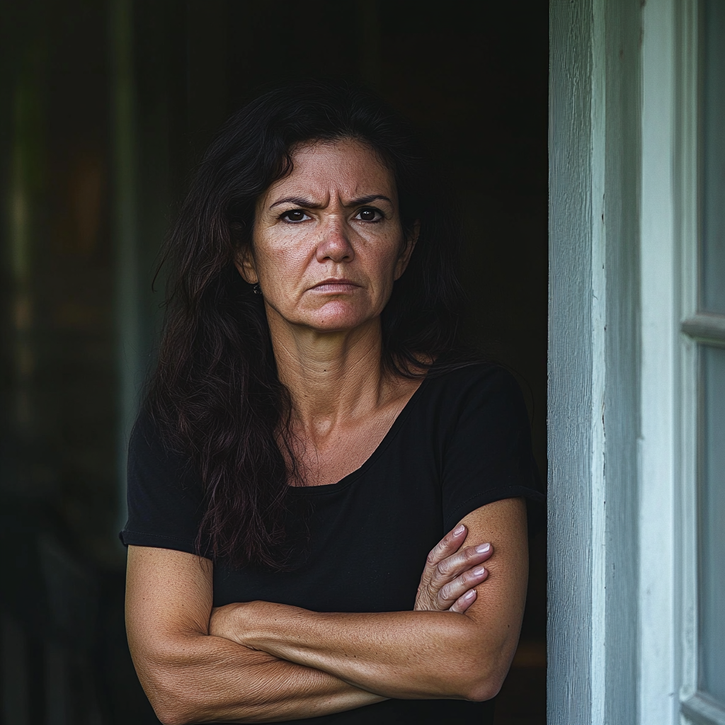 Une femme qui croise les bras | Source : Midjourney