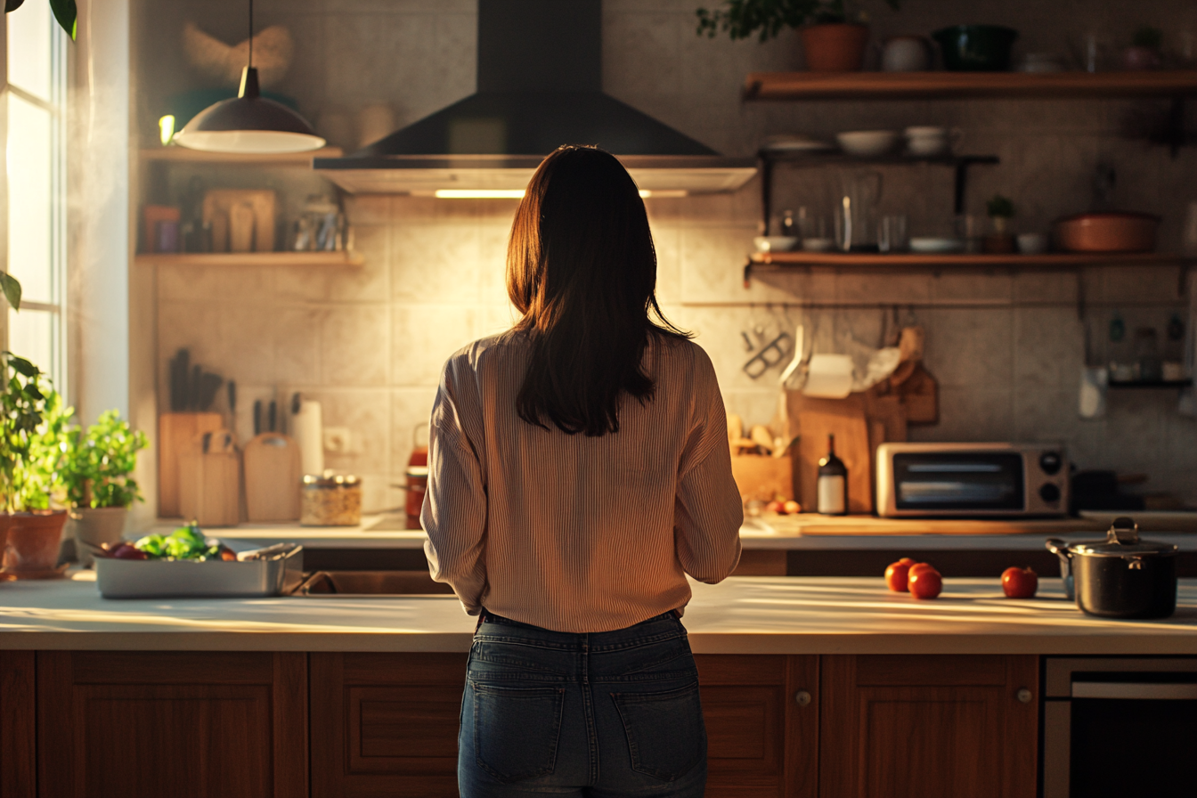 Une femme debout dans la cuisine | Source : Ozdomedia