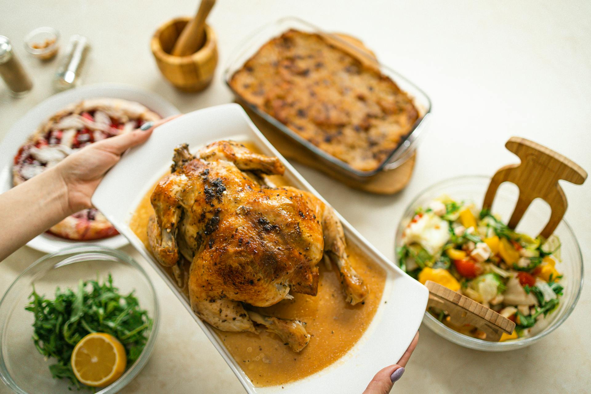 Un poulet rôti | Source : Pexels