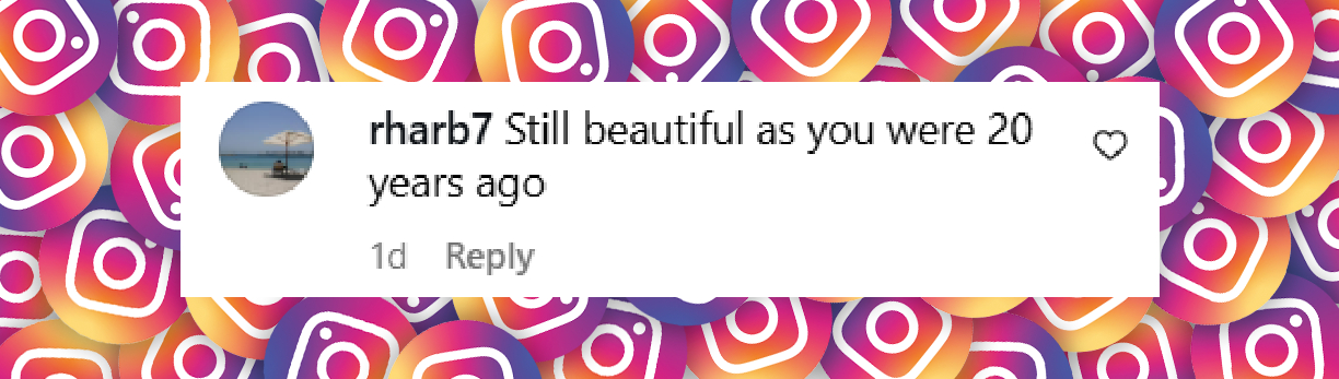 Un commentaire sous le post de Sharon Stone, partagé le 5 septembre 2025. | Source : Instagram/sharonstone