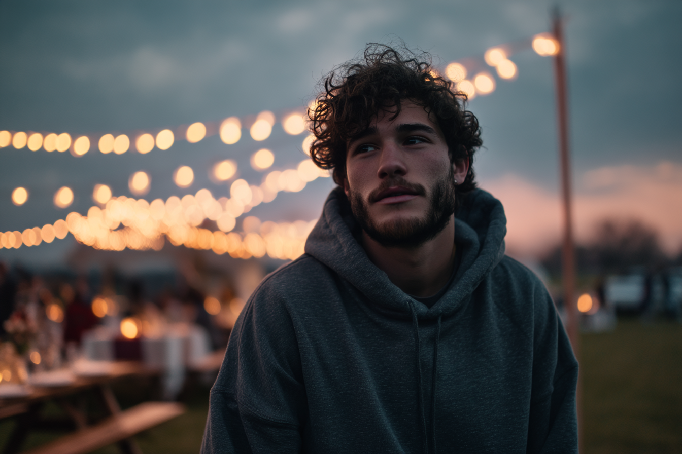 Un jeune homme | Source : Midjourney