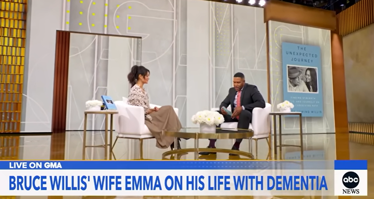 Emma Heming Willis apparaît dans l'émission « Good Morning America », d'après une vidéo datée du 9 septembre 2025 | Source : YouTube/@GMA