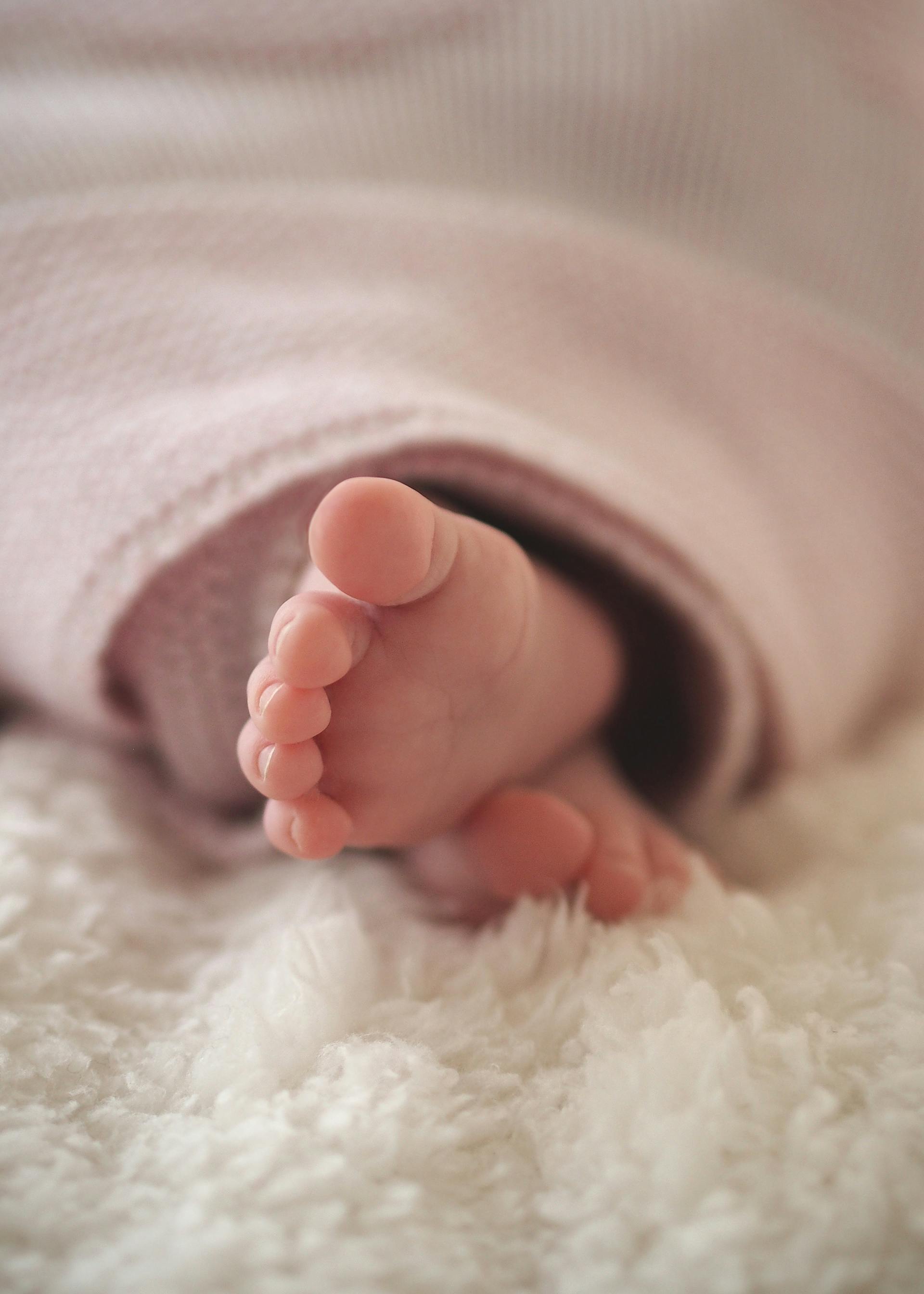 Les pieds d'un bébé | Source : Pexels