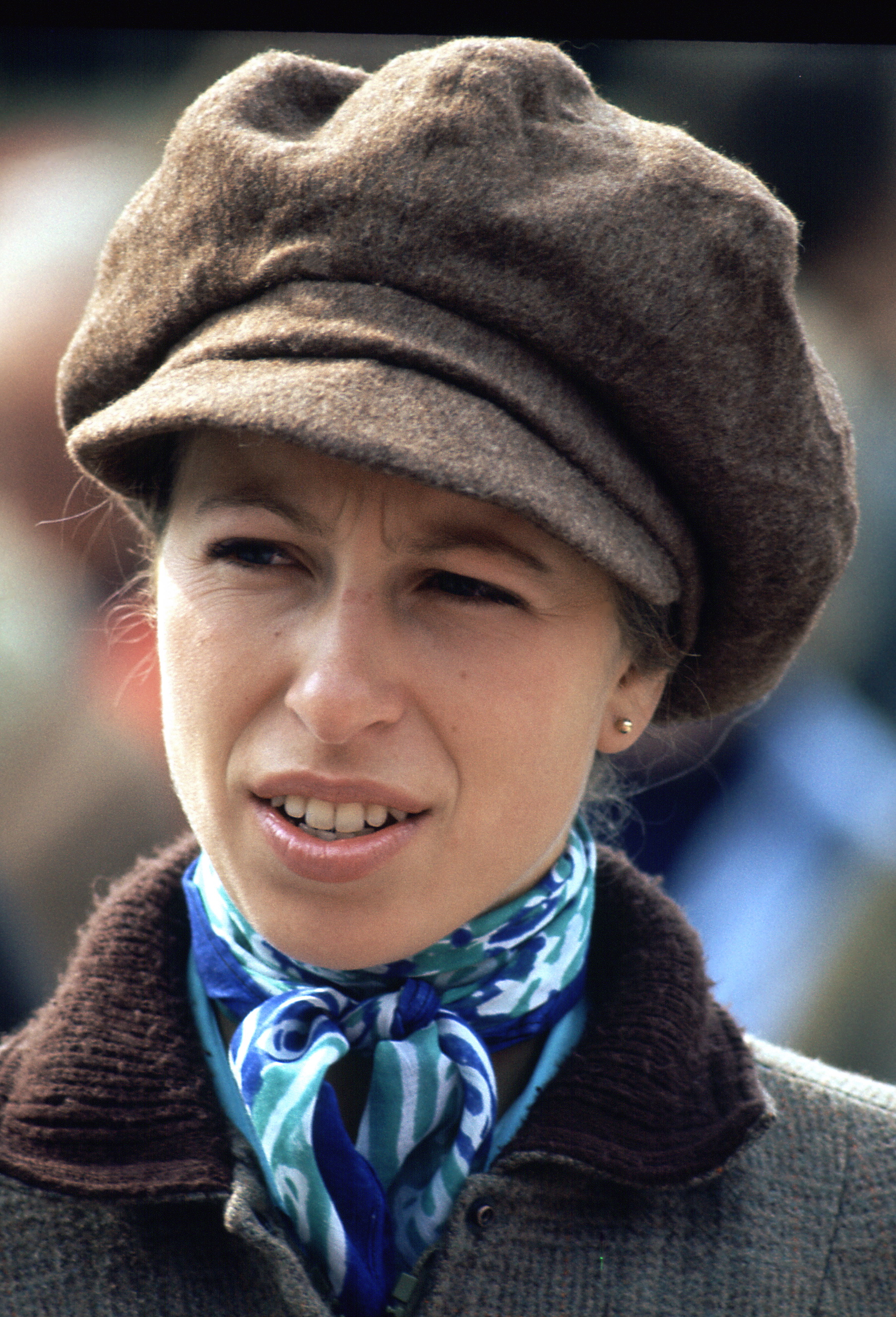 La princesse Anne au concours hippique de Badminton, le 15 avril 1974, à Badminton, Londres. | Source : Getty Images
