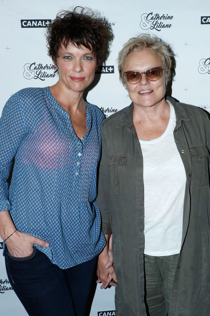 PARIS, FRANCE - 1er JUILLET : Anne Le Nen et Muriel Robin assistent à « Le Pot de départ de Catherine et Liliane » au Bobino le 1er juillet 2019 à Paris, en France. (Photo par Bertrand Rindoff Petroff/Getty Images)