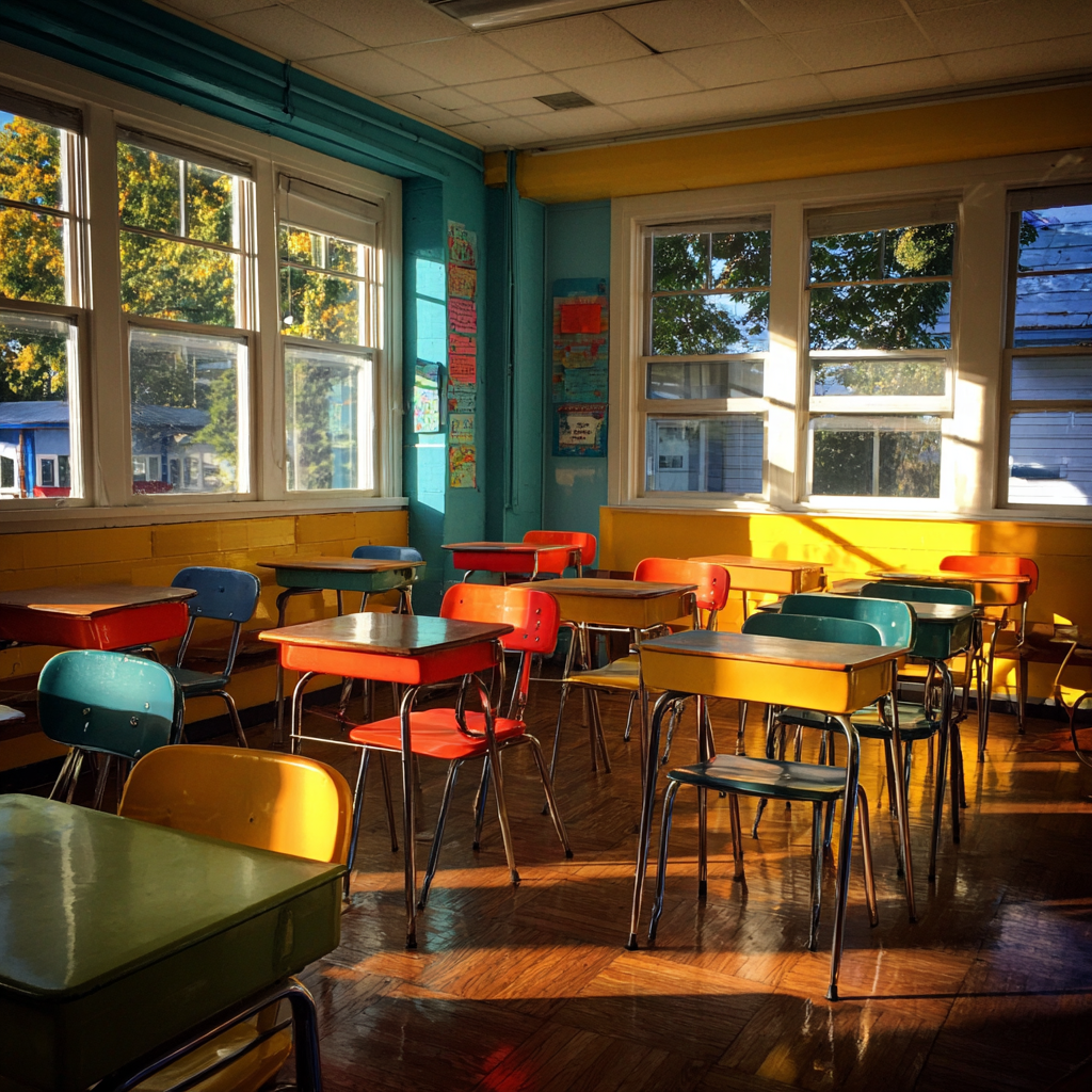 Une salle de classe | Source : Midjourney