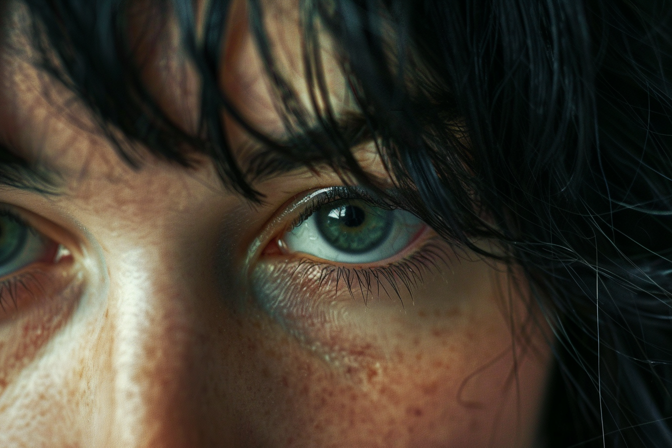 Une femme avec une lueur de colère dans les yeux | Source : Midjourney