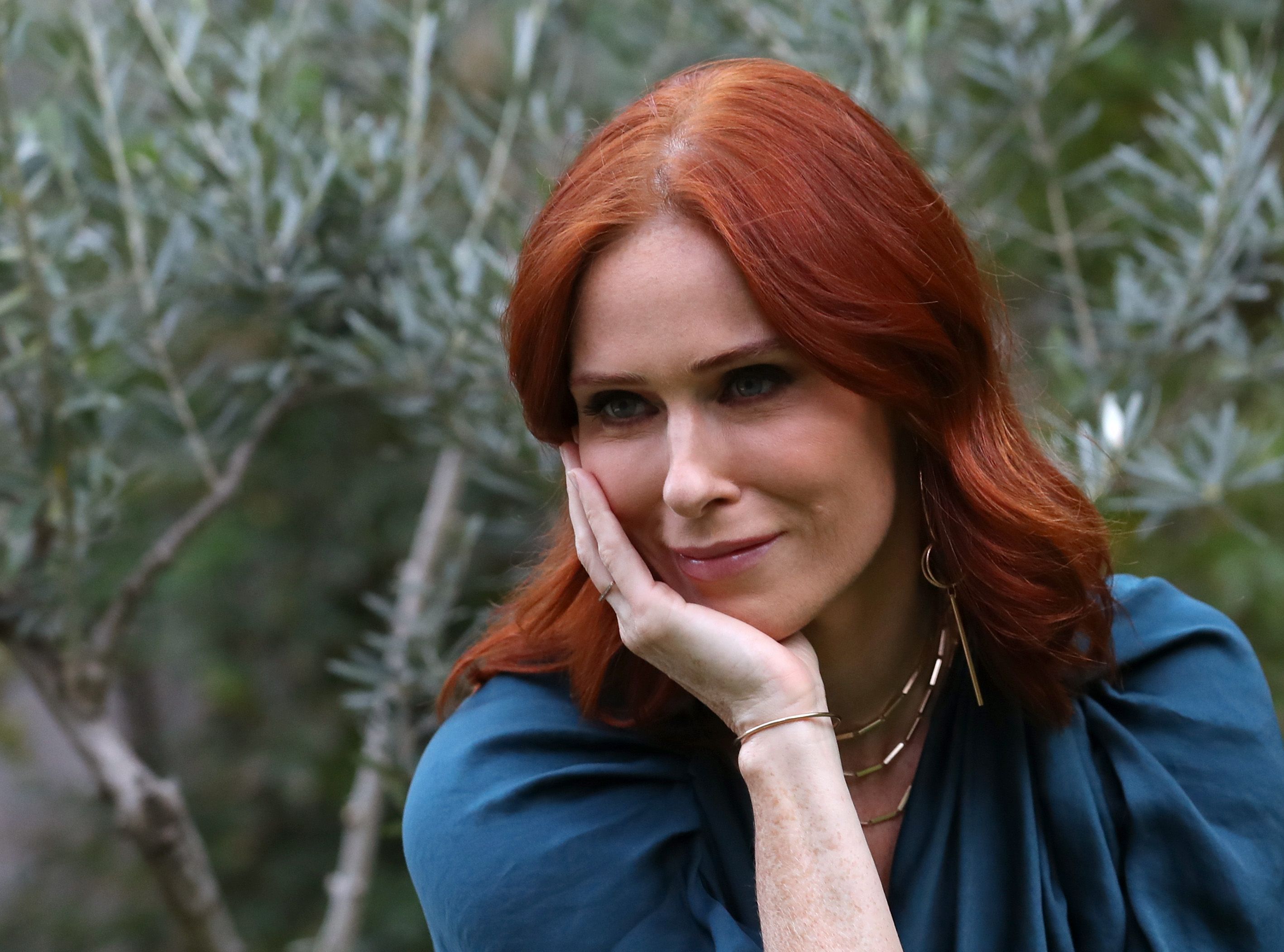 Audrey Fleurot assiste à une séance photo pour la série télévisée « Morgane Detective Geniale » (HPI Haut Potentiel Intellectuel) à l'Ambasciata di Francia le 29 septembre 2022 à Rome, en Italie I Source : Getty Images