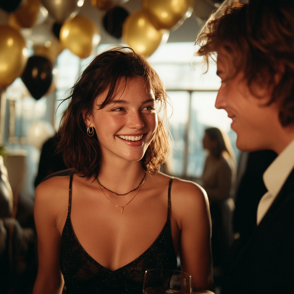 Un homme et une femme qui rient | Source : Midjourney
