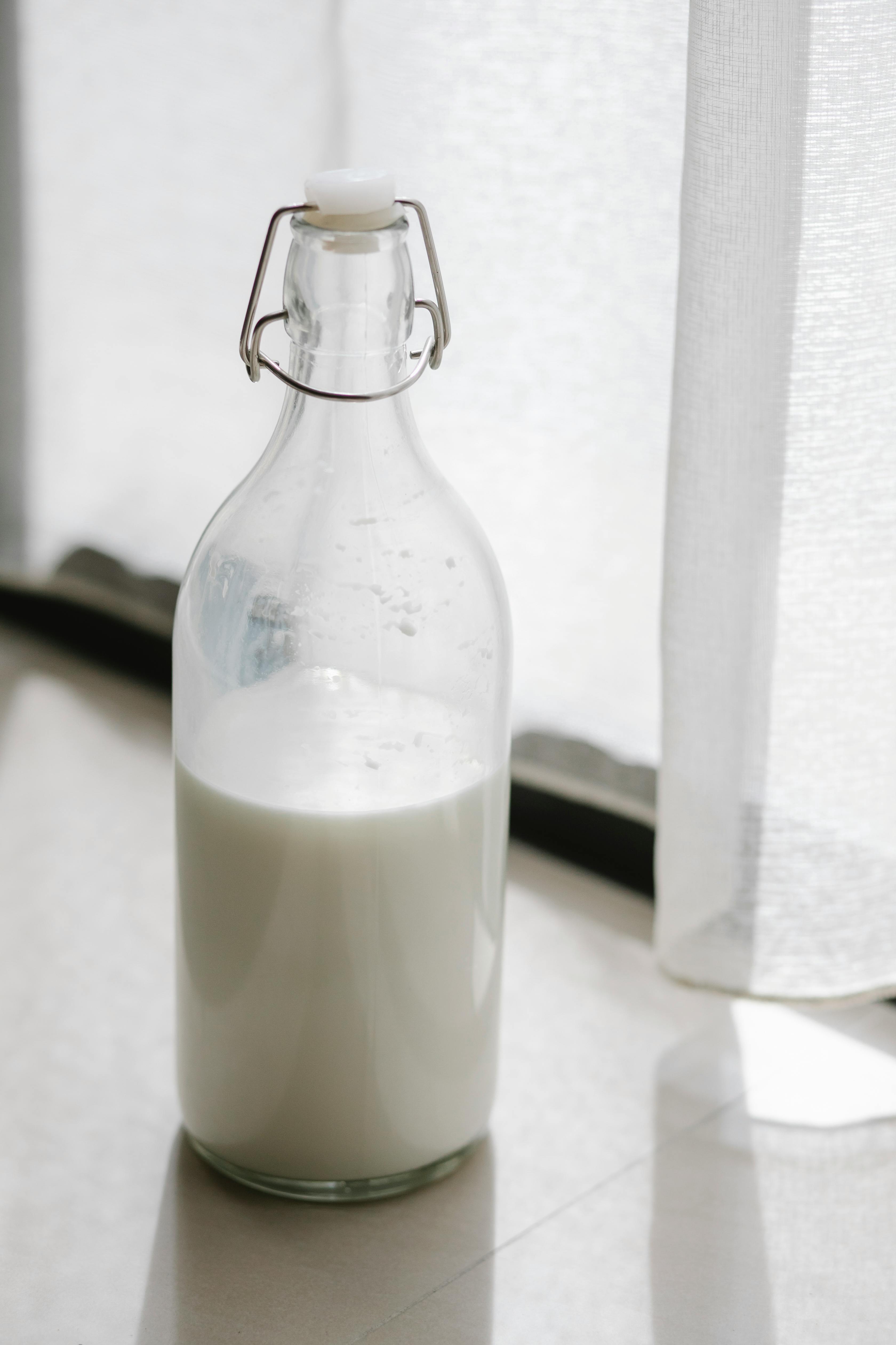 Une bouteille de lait en verre | Source : Pexels