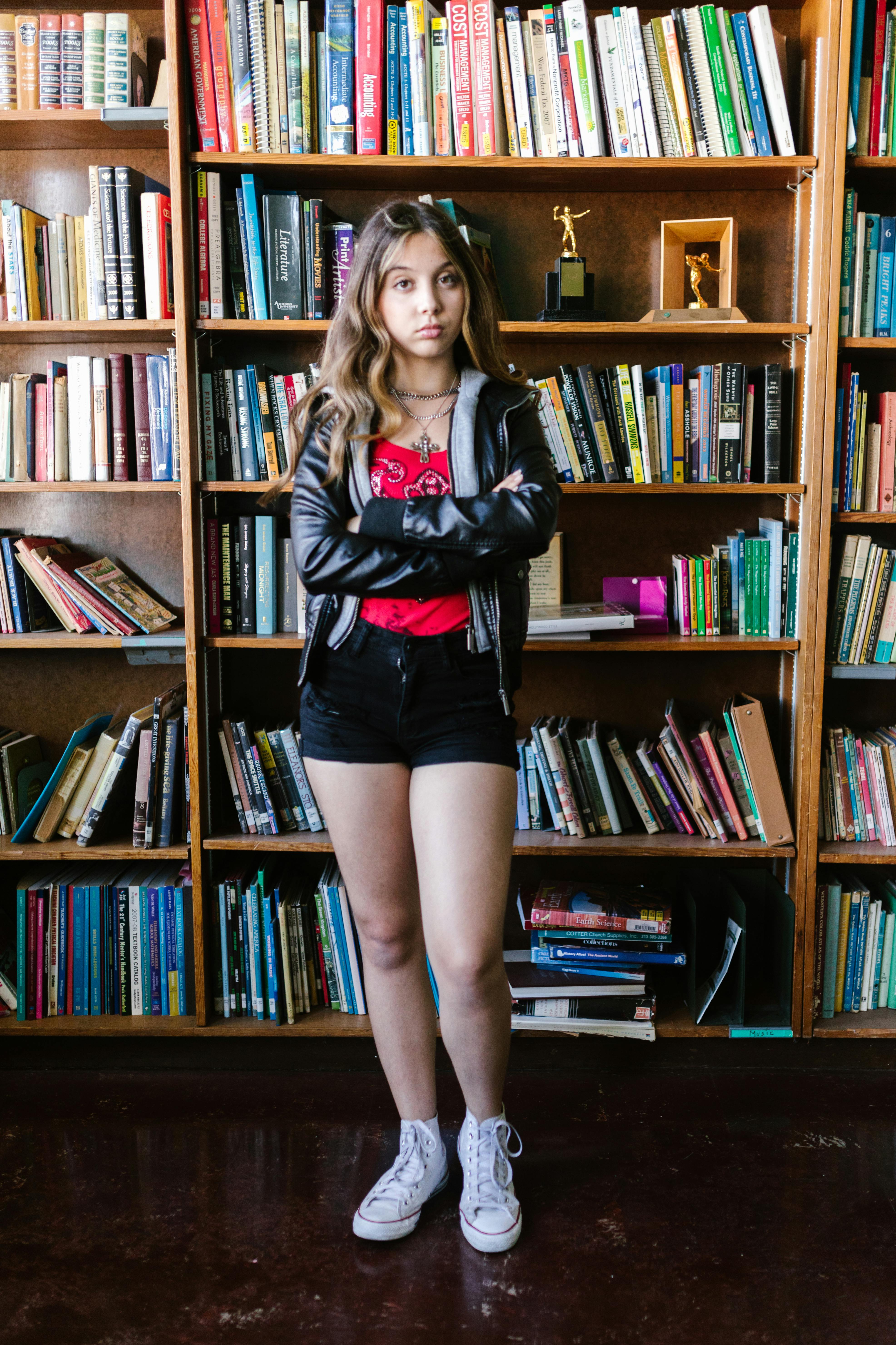 Une adolescente avec de l'attitude | Source : Pexels