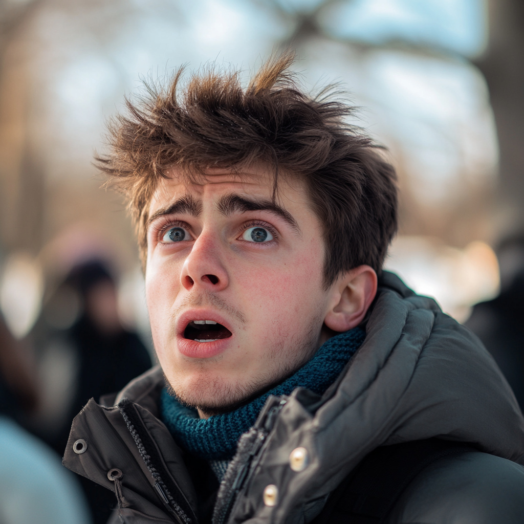 Un homme choqué | Source : Midjourney