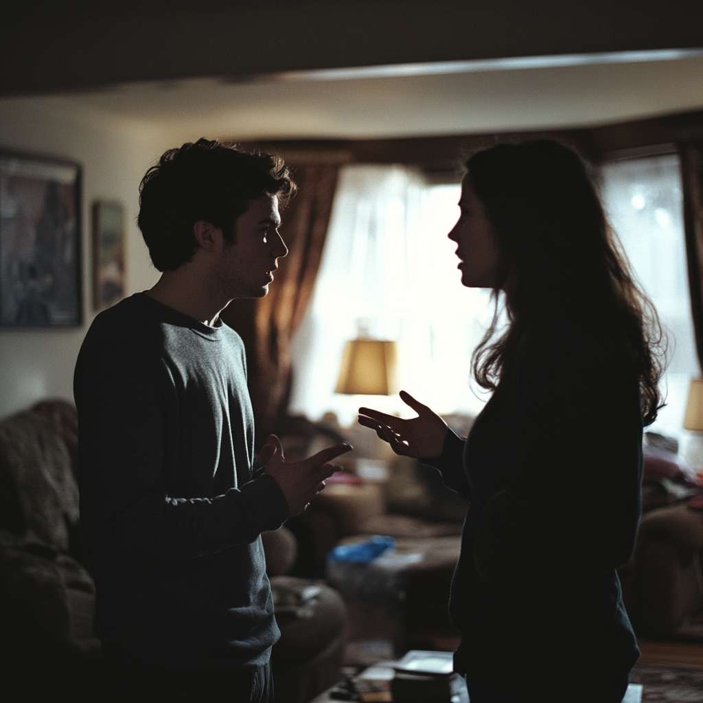 Un homme qui se dispute avec une femme | Source : Midjourney