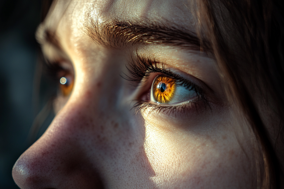 Une femme émotive qui regarde quelqu'un | Source : Midjourney