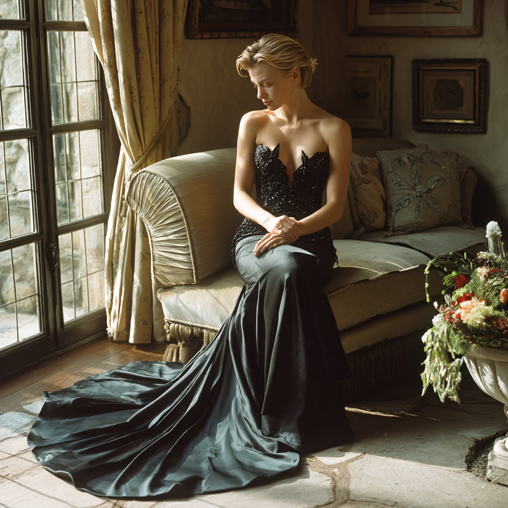 Une mariée émotive | Source : Midjourney