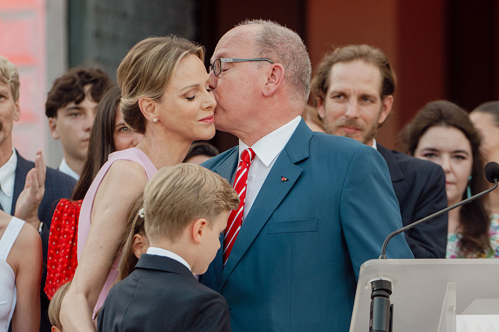 Princesse Charlène de Monaco, Prince Albert II de Monaco et Prince Jacques de Monaco | Source : Getty Images