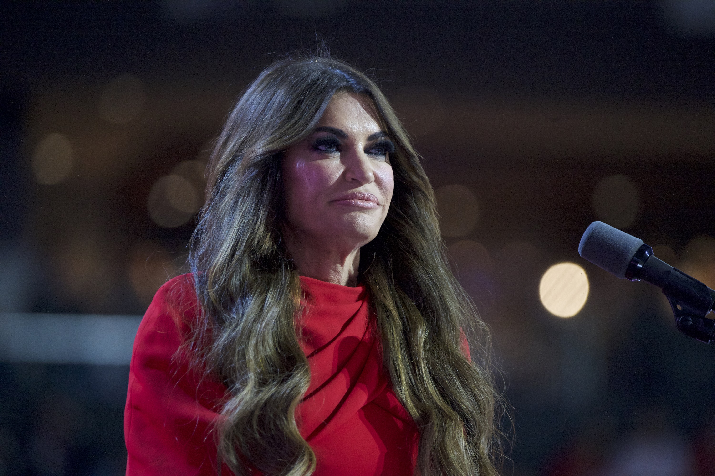 Kimberly Guilfoyle, le 17 juillet 2024, à Milwaukee, Wisconsin | Source : Getty Images