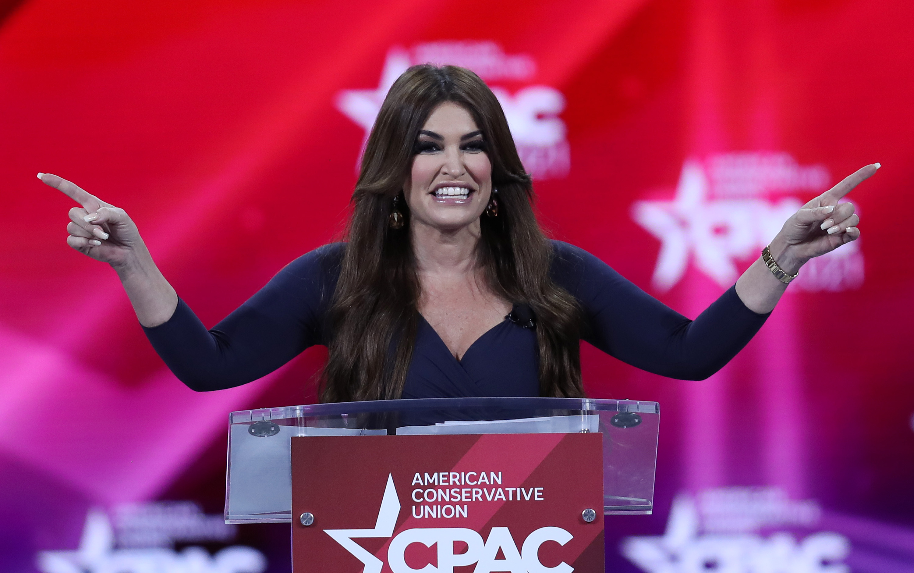 Kimberly Guilfoyle à la Conférence d'action politique conservatrice qui se tient au Hyatt Regency le 26 février 2021, à Orlando, en Floride | Source : Getty Images