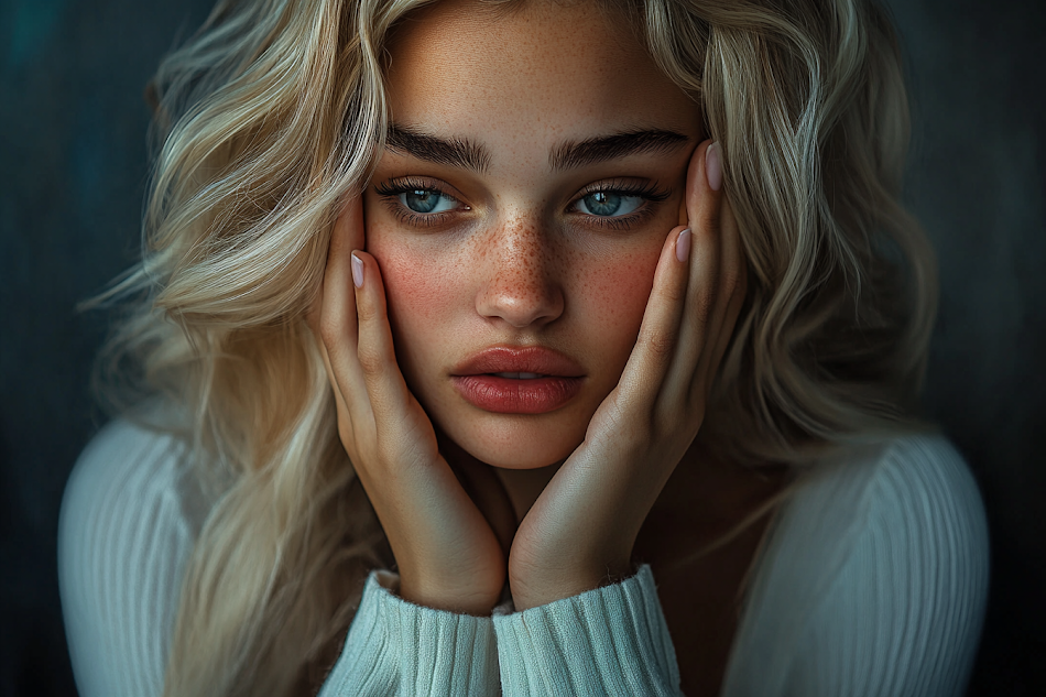 Une femme triste | Source : Midjourney