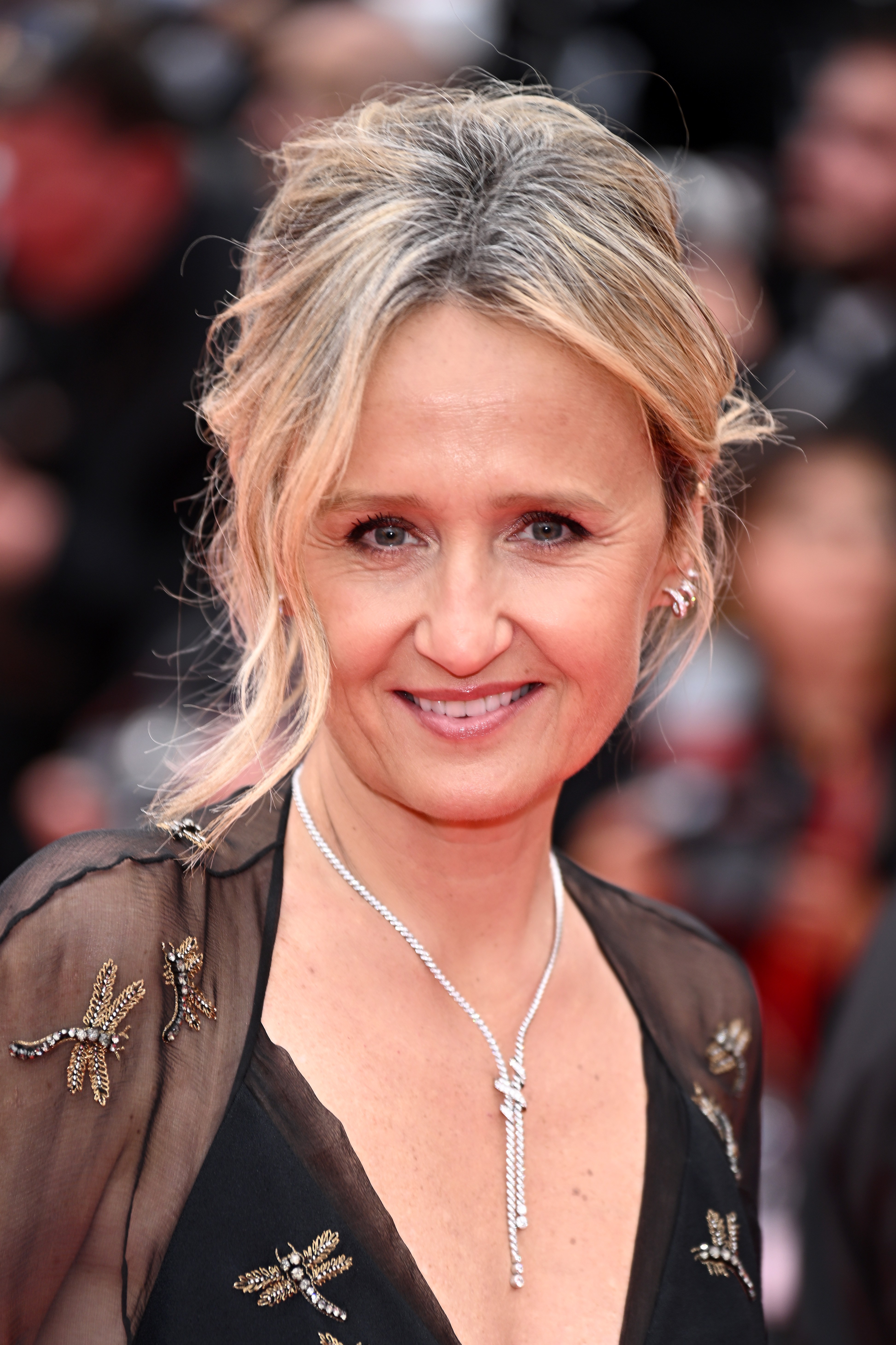 Caroline Roux assiste à la cérémonie « Eddington » sur le tapis rouge du 78e Festival de Cannes au Palais des Festivals, le 16 mai 2025 à Cannes, en France I Source : Getty Images