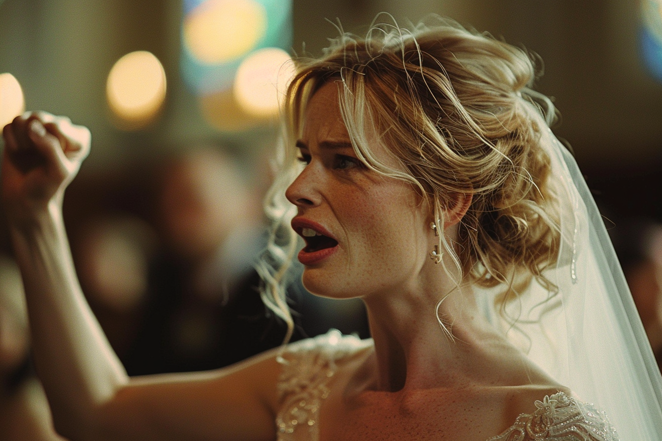 Une femme furieuse | Source : Midjourney