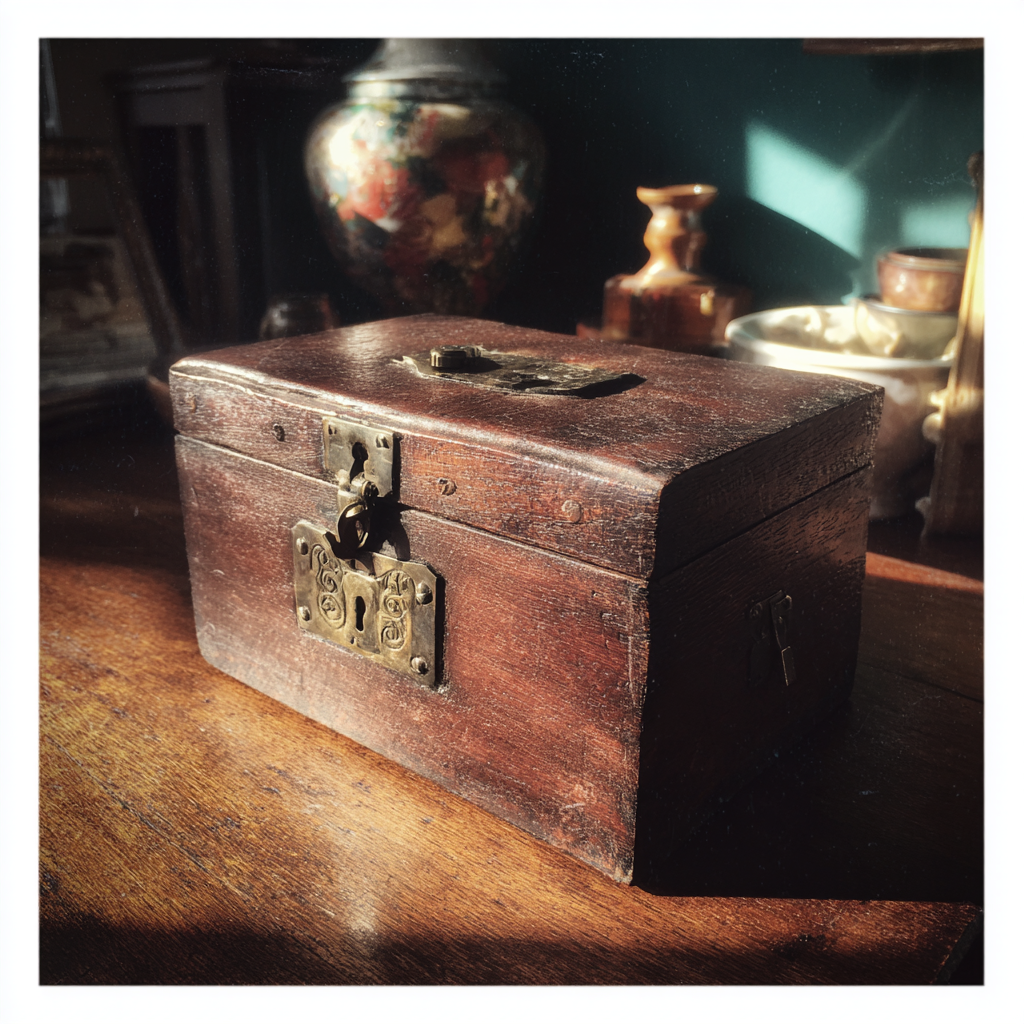 Une boîte sur une table | Source : Midjourney