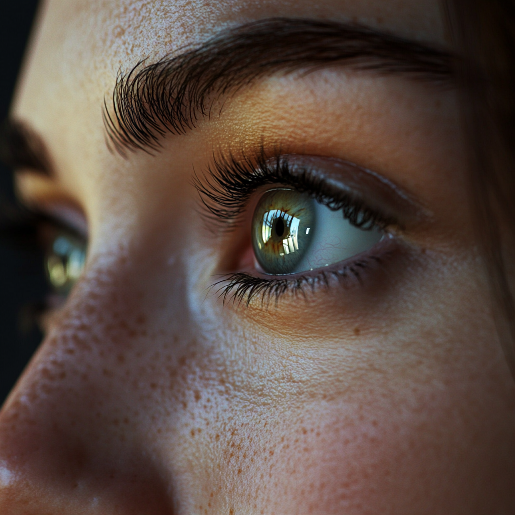 Le visage d'une femme | Source : Midjourney