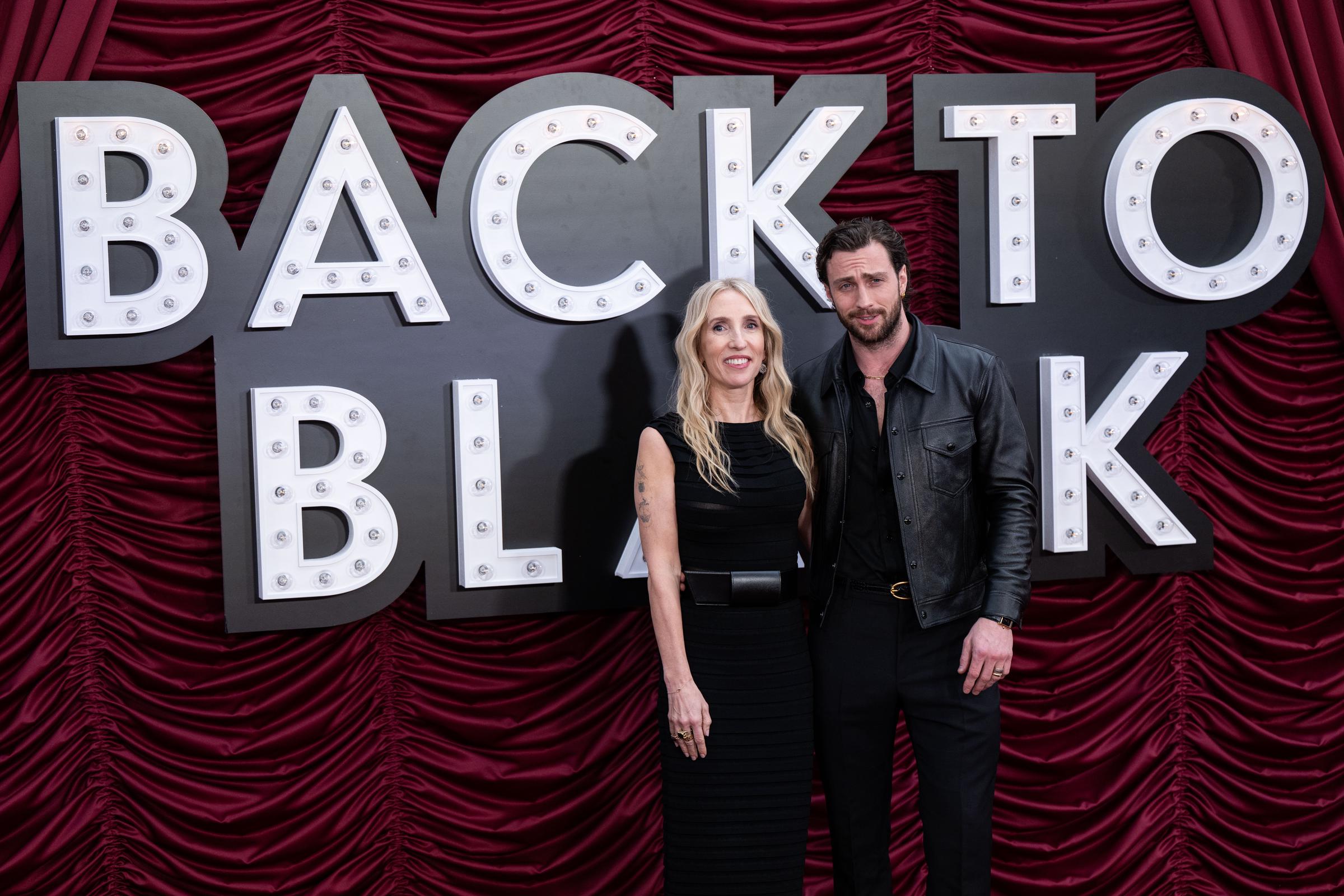 Sam et Aaron Taylor-Johnson assistent à la première mondiale de Back To Black" le 8 avril 2024 | Source : Getty Images