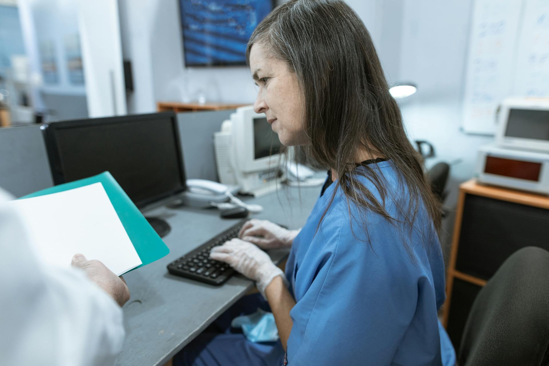 Le poste de l'infirmière dans un hôpital | Source : Pexels
