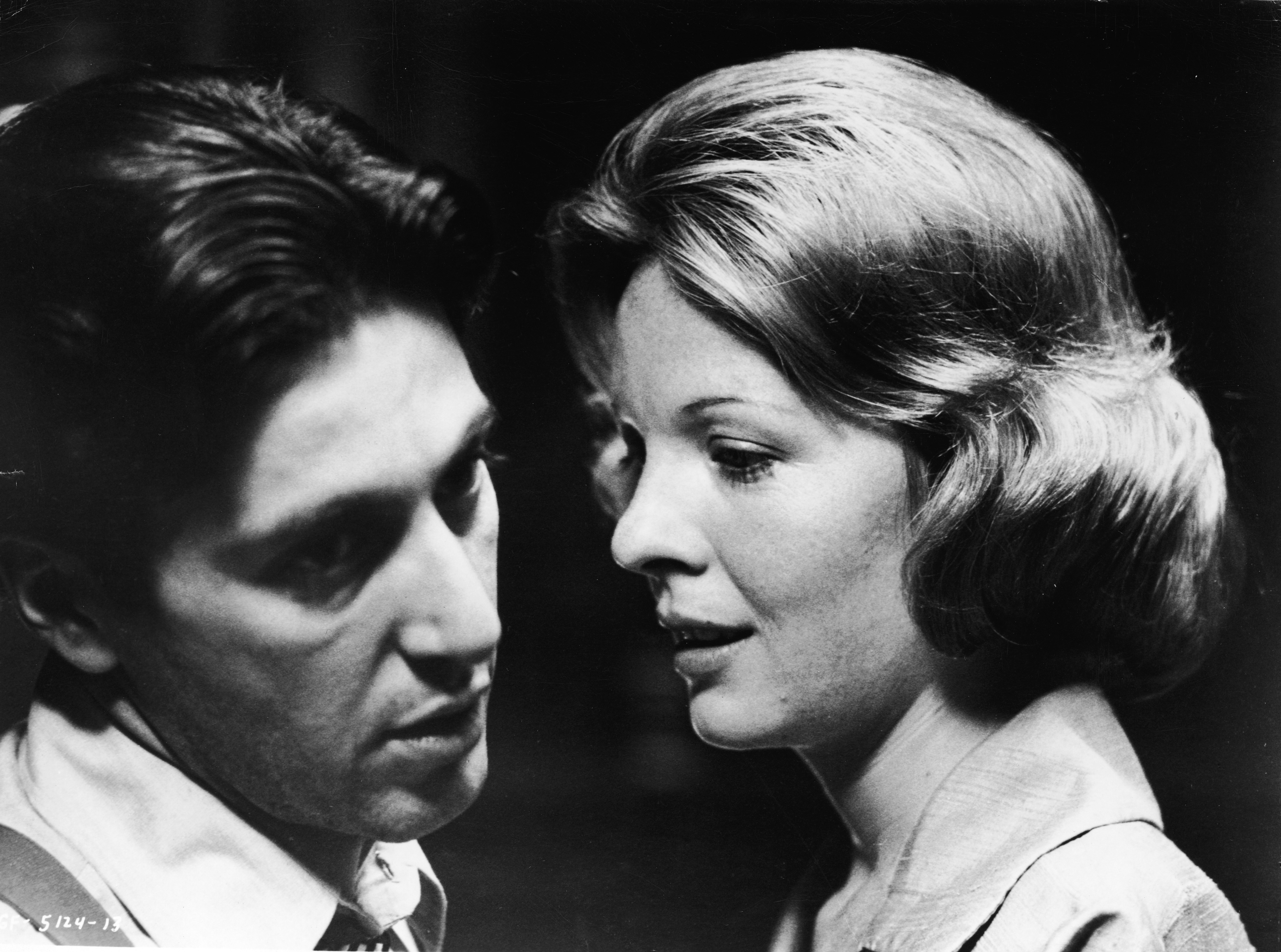 Al Pacino et Diane Keaton dans « Le Parrain » en 1971 | Source : Getty Images