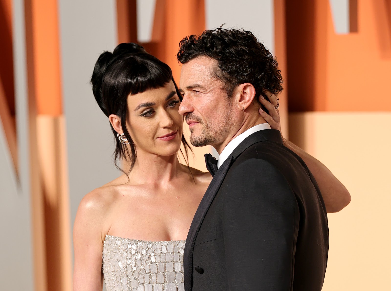 Katy Perry et Orlando Bloom le 02 mars 2025 à Beverly Hills, Californie | Source : Getty Images
