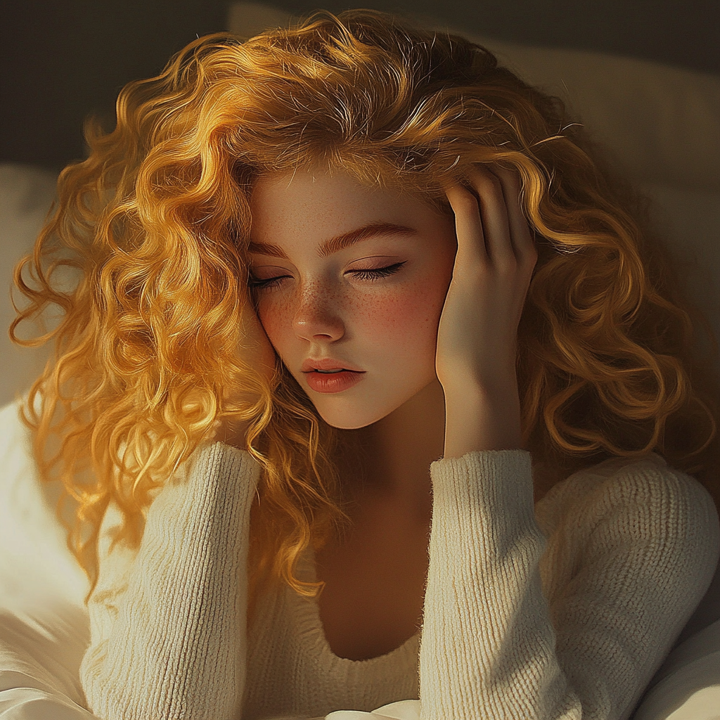 Une jeune femme en détresse | Source : Midjourney