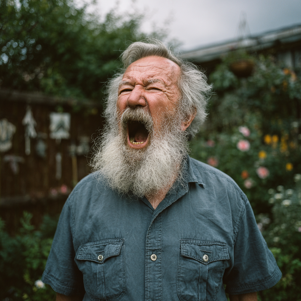 Un homme en colère qui crie | Source : Midjourney