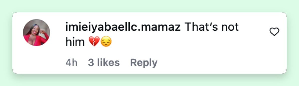 Un autre utilisateur des réseaux sociaux a remis en question l'apparence de Richie alors que la photo circulait sur le web. | Source : Instagram/TMZtv
