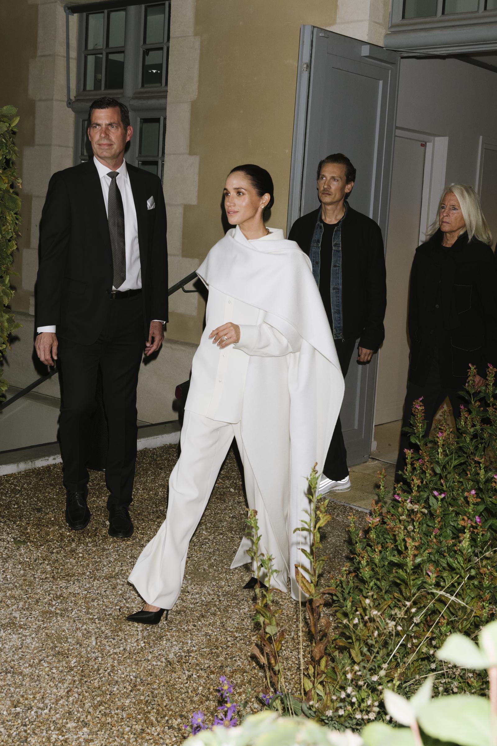 Meghan Markle, duchesse de Sussex le 4 octobre 2025 en France | Source : Getty Images