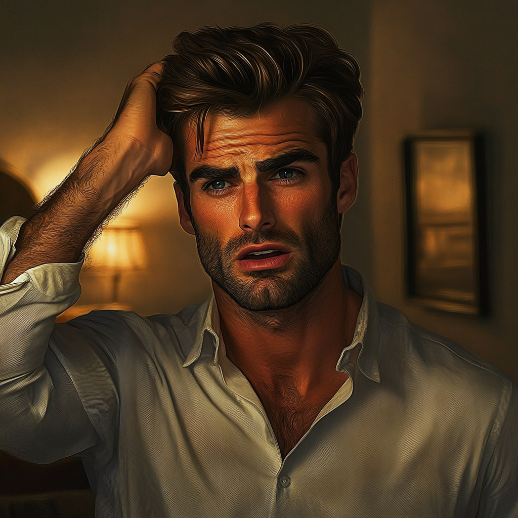 Un homme choqué | Source : Midjourney