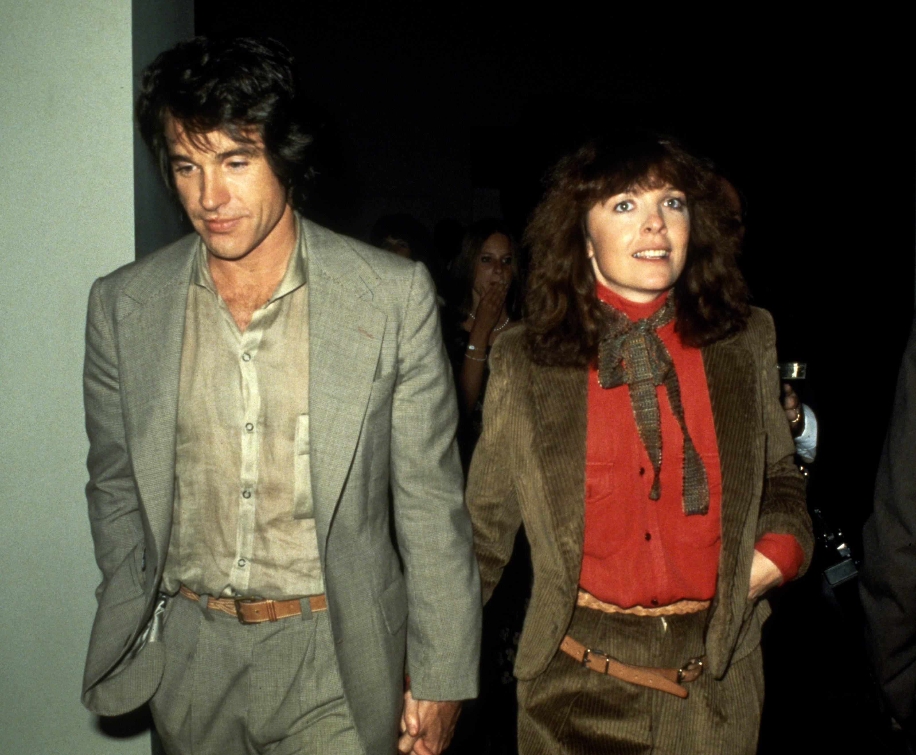 Warren Beatty et Diane Keaton vers 1978 à New York | Source : Getty Images