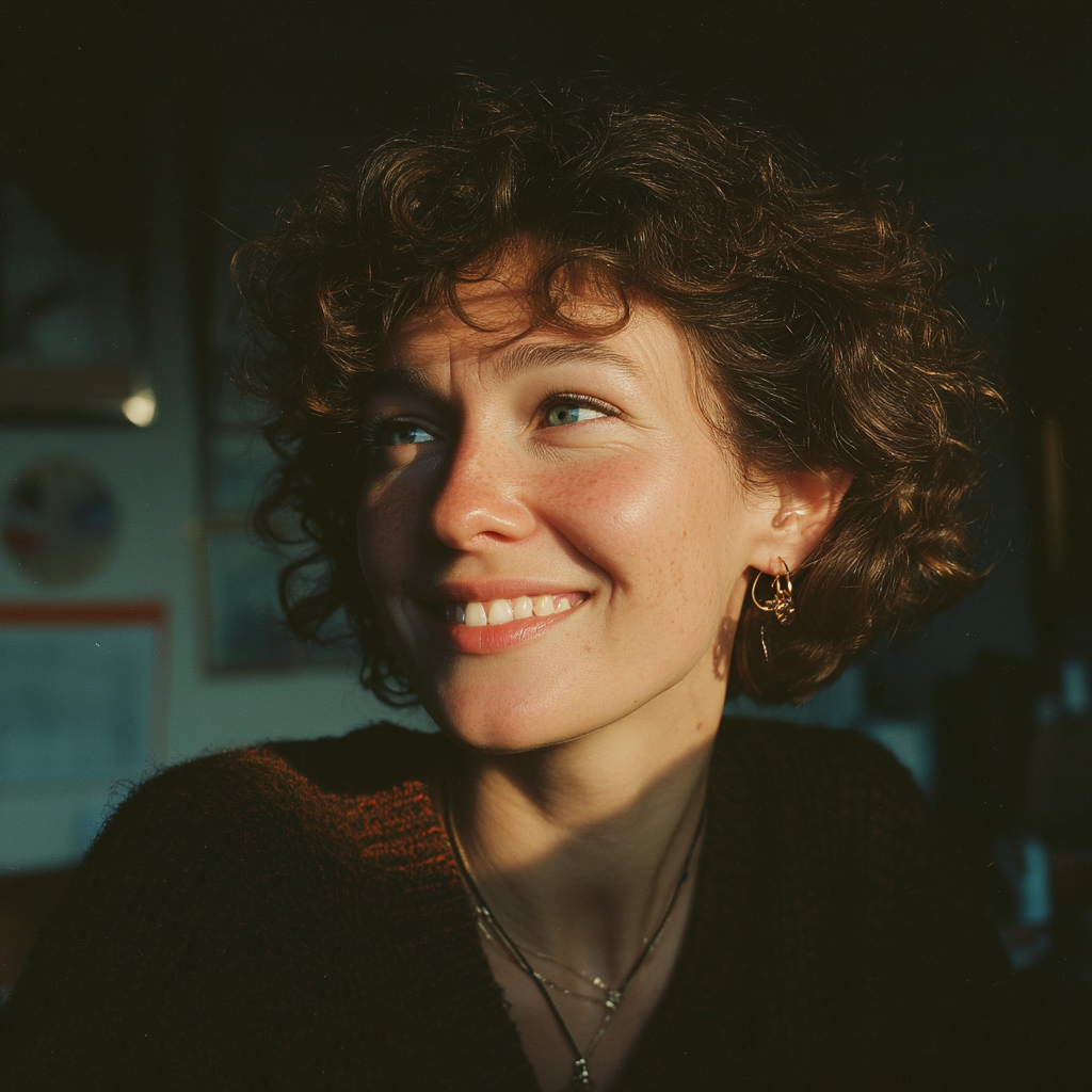 Une femme heureuse | Source : Midjourney