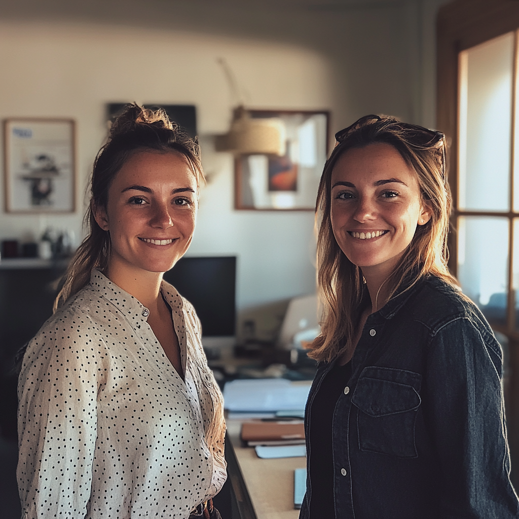 Des femmes dans un bureau | Source : Midjourney