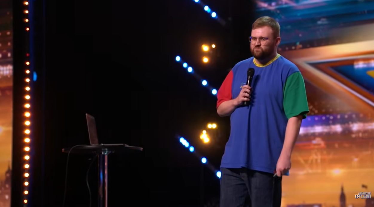 Ted Hill lors de son audition dans « Britain's Got Talent » le 28 mars 2026. | Source : Instagram/Britain's Got Talent