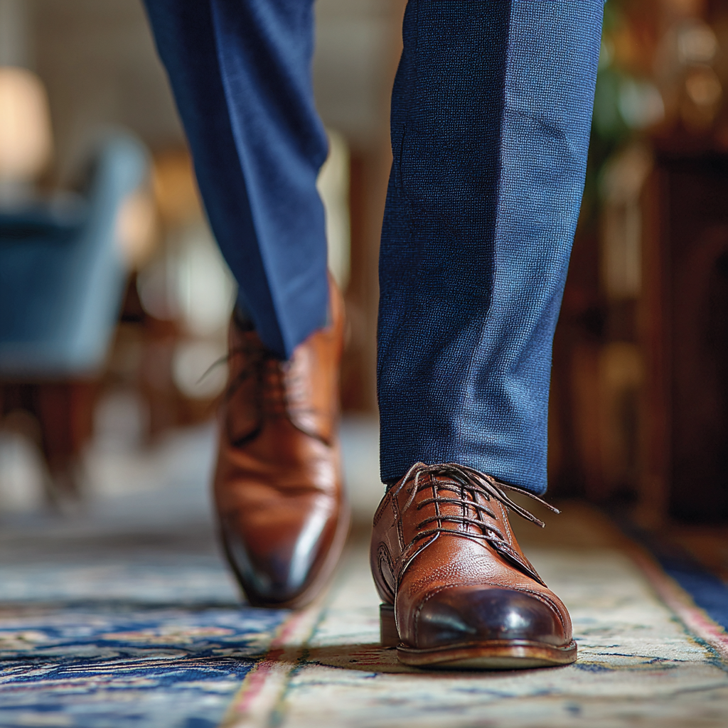 Gros plan sur un homme qui s'éloigne | Source : Midjourney